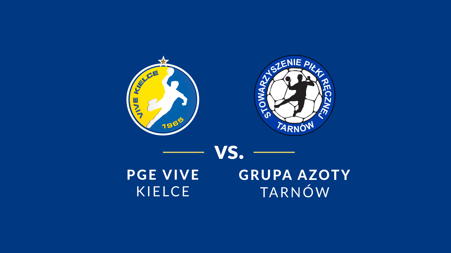 baner - logotypy Grupa Azoty Tarnów i PGE VIVE Kielce